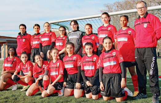 La Sarraz – Equipe féminine de football M15 – Les Sarrazines cartonnent !