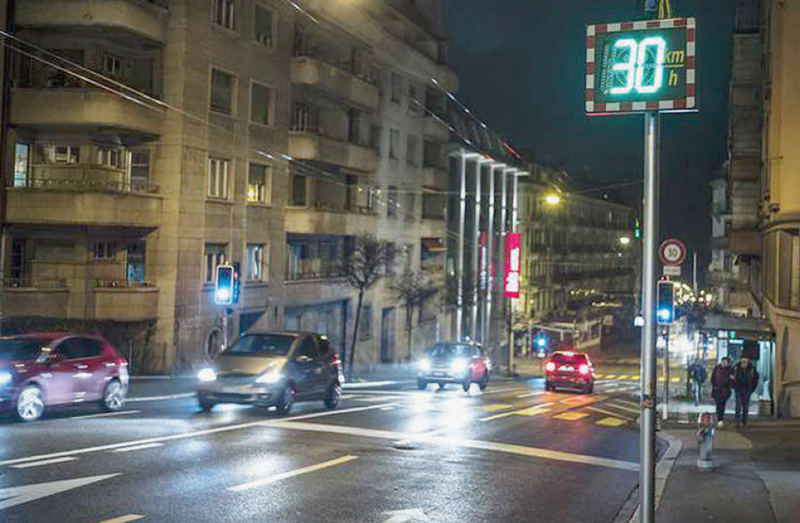 Le 30 km/h nocturne généralisé?