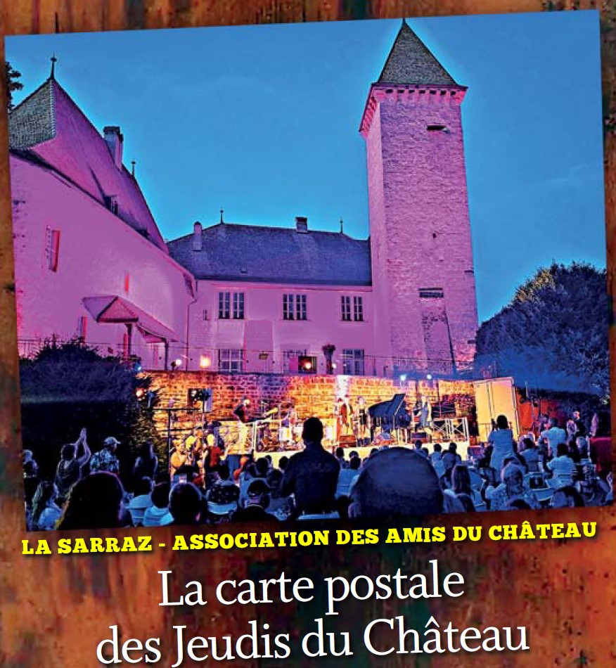 La Sarraz, la carte postale des Jeudis du Château