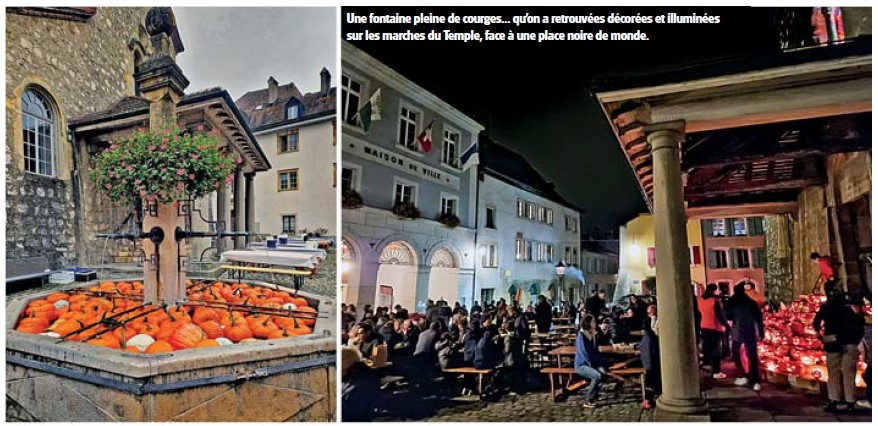 Cossonay, Fête de la courge et Cartons du cœur