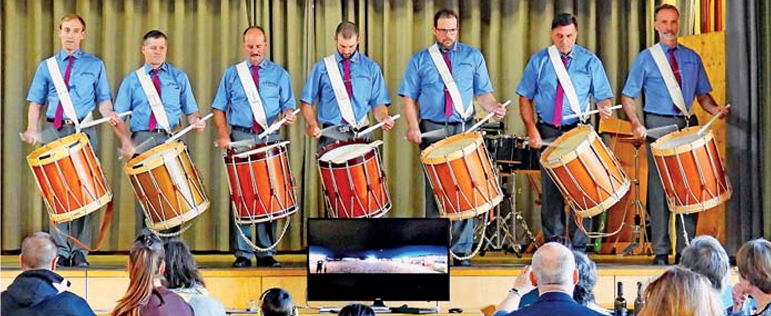 Gollion – Anniversaire des tambours diabolo de Cossonay