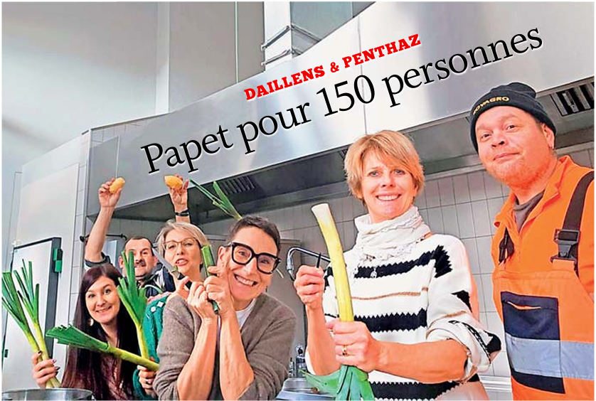 Daillens et Penthaz – Papet pour 150 personnes