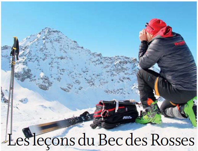 Rubrique Montagne. Les leçons du Bec des Rosses